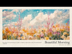 Beautiful Morning | A playlist for a quiet morning | Work Study Focus Reading | Stress Relief Calm