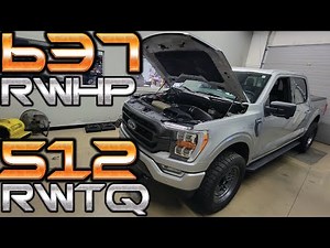 2021 F150 5.0 (Whipple Supercharger Stage 2 Dyno) with Stainless Works Headers at Brenspeed