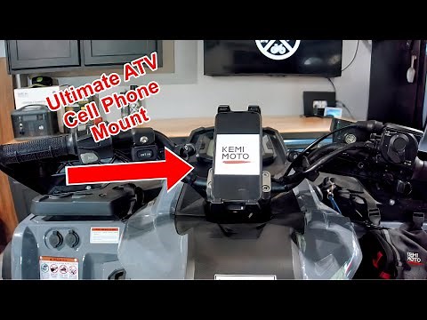 The ULTIMATE ATV Cell Phone Holder