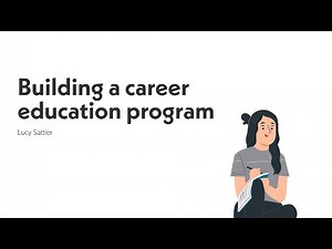 Building a Career Education Program
