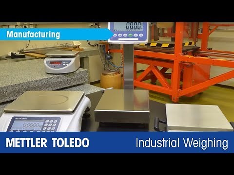 Scales for Quality Control and Piece Counting - Product Video