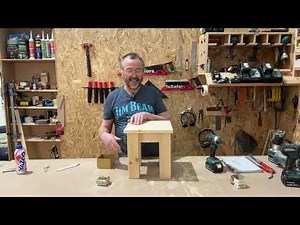 Make a Stunning Wooden Plank Stool in Just 1 Hour