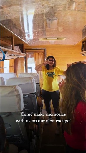 This is how we travel in NYC for our yoga retreats! 🚌