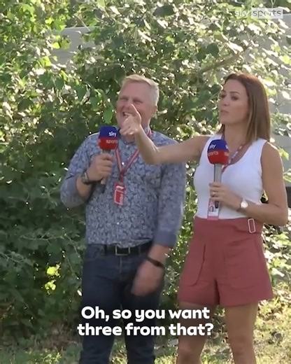 This Max and Daniel competition never gets old 😅 | Sky Sports F1