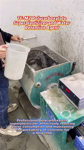 Polyacrylic acid water-reducing and slump-stabilizing agent is crucial.\nwww.pcefocus.com