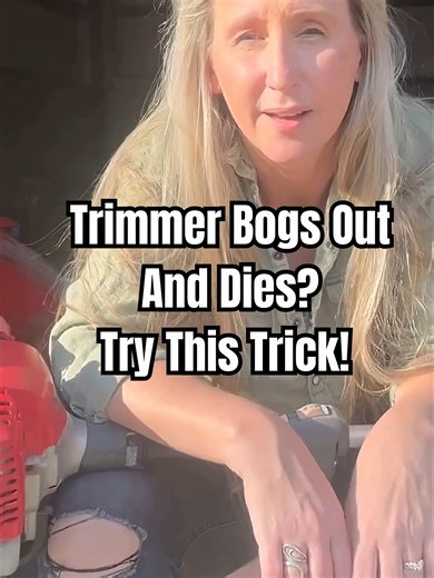 Most People Do Not Know This SUPER EASY Trick I Use! MY 10 Second Trimmer Starting Guide!#Chickanic #DIY