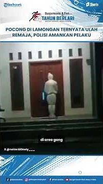 The Viral Pocong in Lamongan Turns Out to Be the Work of a Teenager, Police Arrest the Perpetrator