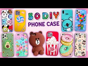 50 DIY Amazing Phone Case Life Hacks! - Phone DIY Projects Easy and Cheap #diy