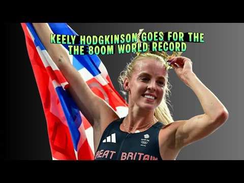 Keely Hodgkinson 1:54.87 breaks the 800m world record!!!