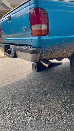 2.3L Ford Ranger with cherry bomb exhaust #ford #fordranger #rangerlife #mechanic #fyp
