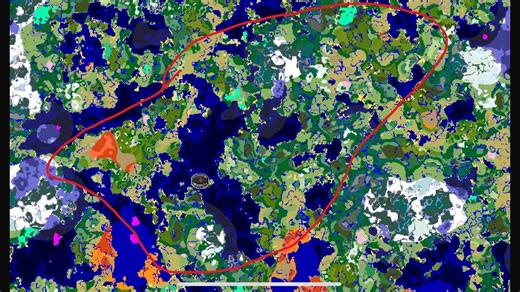 Minecraft player discovers a seed resembling the world map