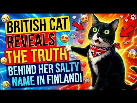 British Cat Reveals The TRUTH Behind Her Salty Name In Finland!
