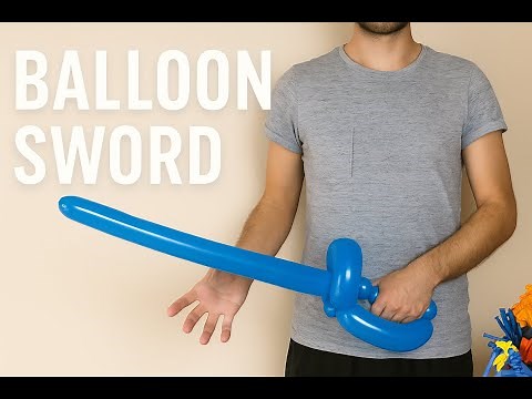Pirate Sword - Balloon Animals for Beginners
