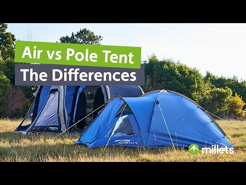 Should You Buy an Air Tent or Poled Tent?