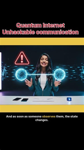 This Internet Cannot Be Hacked | Quantum Internet | #QuantumInternet