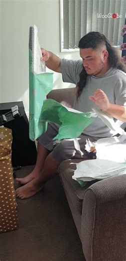 Emotional Surprise: Boy Receives Painting of Late Papa || WooGlobe