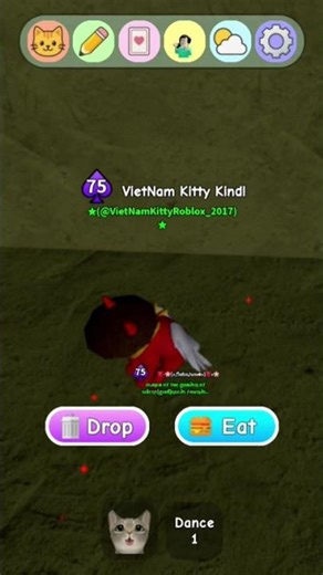 glitch#kittengame #roblox