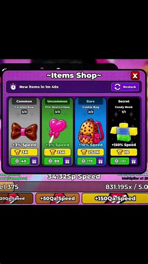 Secret Candy Noob 😱 #shorts #roblox