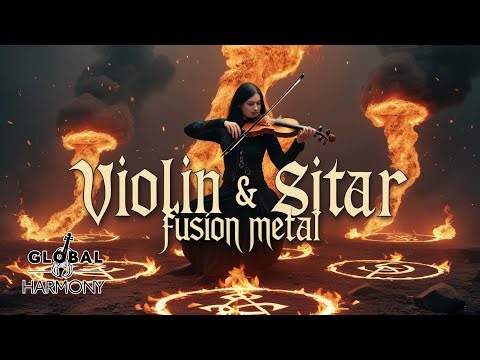 Cursed Sitar Darkness | Symphony of Violin & Sitar Fusion Metal