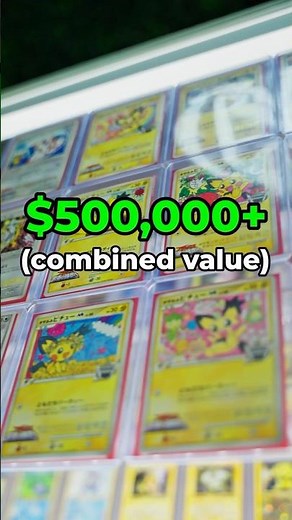 WE GRADED A $500,000 POKÉMON CARD COLLECTION 🤯 GRADE REVEAL #shorts #pokemon #pokemoncards