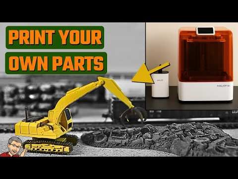 Print Parts You Cannot Buy with Creality Halot-X1 3D Printer