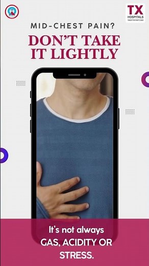 Mid-Chest Pain? Don’t Take It Lightly | Warning Signs of Heart Problems || TX Hospitals