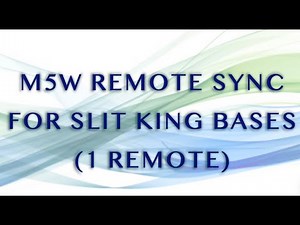 M5W Sync One Remote for a Split King Base