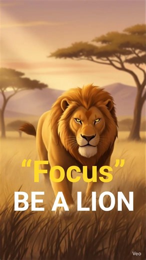 Focus like a lion… or stay distracted like everyone else. 🦁🔥 #successmindset #focuslikealion