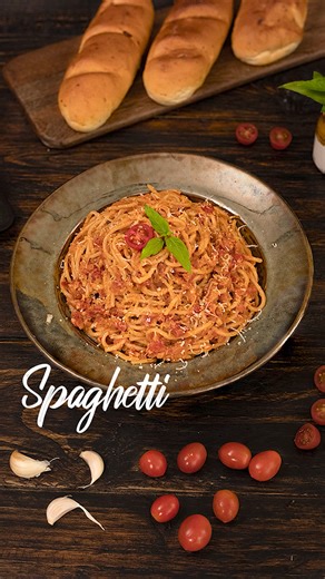 124K views · 695 reactions | Comforting, saucy and full of flavour — this Spaghetti is a crowd-pleaser! Perfectly cooked spaghetti tossed in a rich, aromatic sauce… Want the full detailed recipe? Comment ‘Recipe’ below and I’ll share it with you! #Spaghetti #PastaLovers #ItalianStyle #ComfortFood #EasyDinner #HomeCookingShow #FoodReelsIndia #PastaTime | Home cooking | Facebook