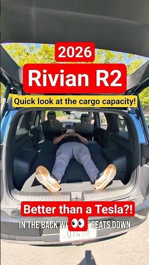 2027 Rivian R2 | Cargo Space Check : Family SUV Approved?