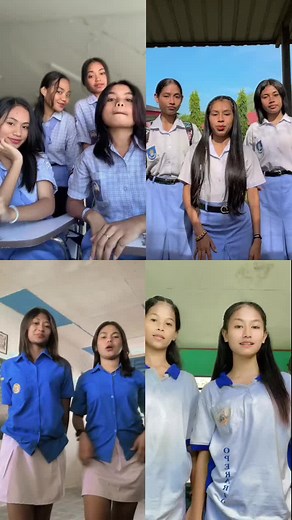 Student Uniforms and Hand Gesture Routine in Class