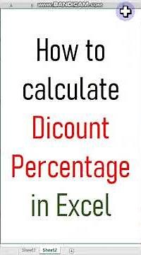 how to calculate discount in excel | how to calculate discount in excel | Percentage Discount in Ms