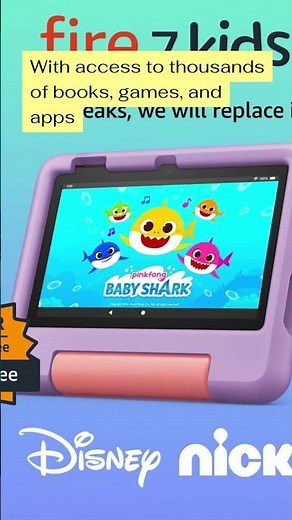 Introducing the Amazon Fire 7 Kids tablet! #shorts #viral