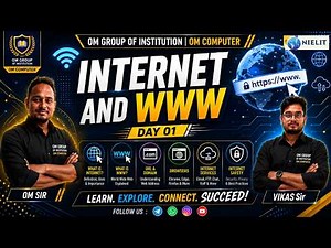 What is Internet and WWW? 🌐 Complete Basics Explained | Day 01 (NIELIT) | By Vikas Sir | #vikassir