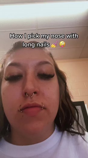 How to Remove Boogers with Long Nails