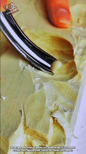 Best Innovation Bent Gouge Wood Carving Tool: How to Shape Smooth Curve Precision System