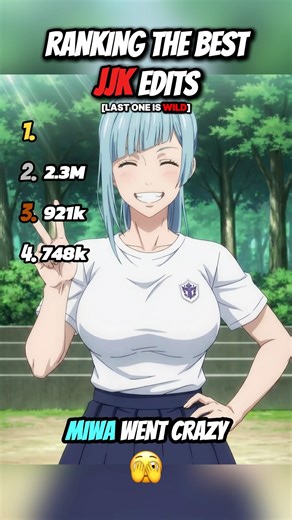 Ranking The Best JJK Edits | Part 13 🔥 #jjk #viral #shorts #anime