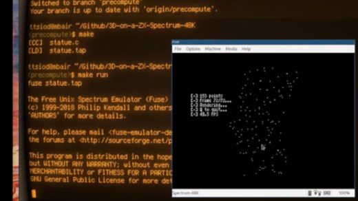 3D On The ZX Spectrum 48K