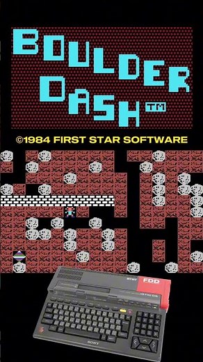 Boulder Dash バルダーダッシュ (Machine type: MSX)