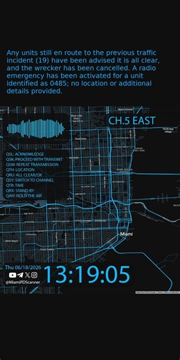 OFFICER EMERGENCY – Radio Emergency Activation | Miami PD #Shorts