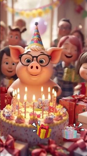 #happybirthday #birthday #happybirthdaytoyou #music #pig