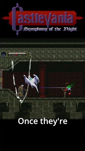 Castlevania #SOTN Sega Saturn - Fast Early Level Up to Level 20 EXP Farm Guide #Shorts #GamingShorts