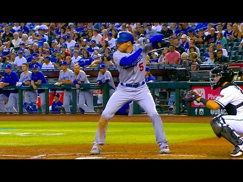Freddie Freeman Slow Motion Home Run Baseball Swing Hitting Mechanics Instruction Video
