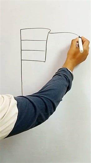 Indian Flag Drawing 🇮🇳 |Easy Step by Step National Flag Drawing #art #drawing #flag #india