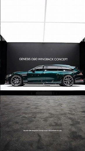 Genesis G90 Wingback Concept Makes Surprise US Debut | 2026 New York International Auto Show