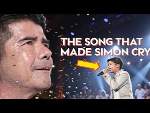 “Filipino Teen’s Song Makes Simon Cowell Cry | Emotional AGT Performance”
