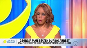 A Georgia sheriff's deputy is out of a job after beating a suspect during a traffic stop Friday. Video shows the deputy repeatedly punching a Black man named Roderick Walker. Mark Strassmann reports for CBS This Morning from Jonesboro, Georgia, outside the jail where Walker is being held. | CBS Mornings