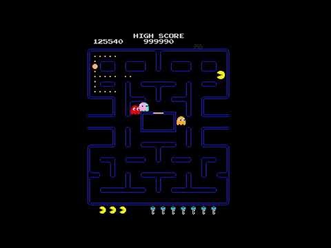 Pac-Man Level 255 to 256 - the famous “kill screen”