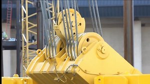 Construction Crane Pulleys Cables Closeup Slowly Stock Footage Video (100% Royalty-free) 2913412 | Shutterstock