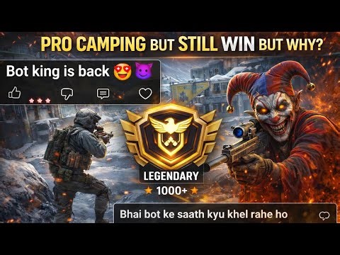 PRO CAMPING BUT STILL WIN BUT WHY? 🤯 | CODM RANKED SUMMIT